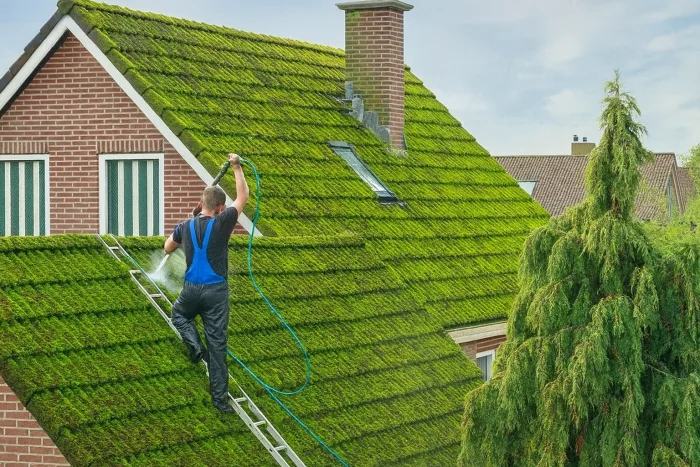 Démoussage toiture et et entretien des gouttières à Marseille